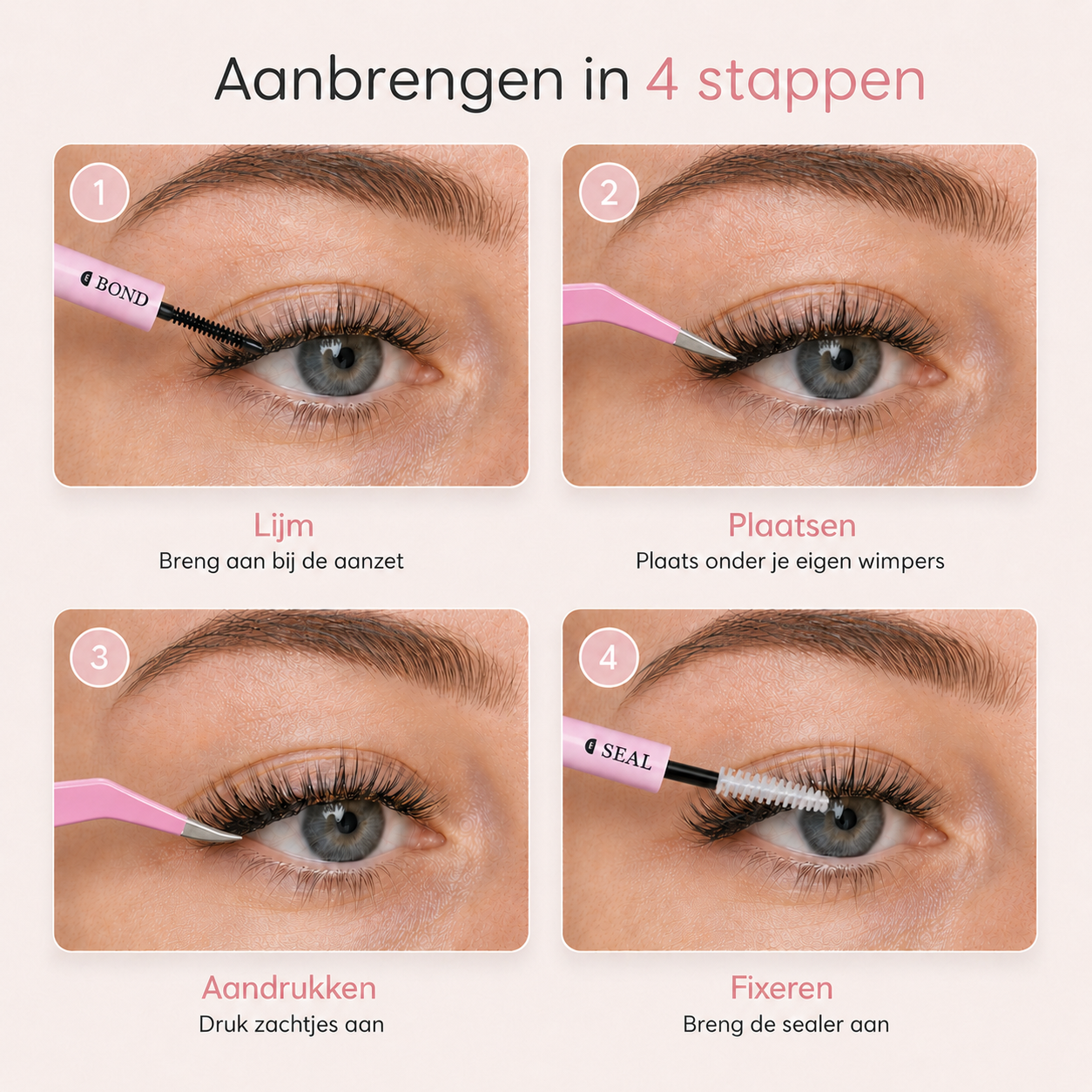 LashGlow™ Wimperextensions – Een frisse blik zonder mascara.