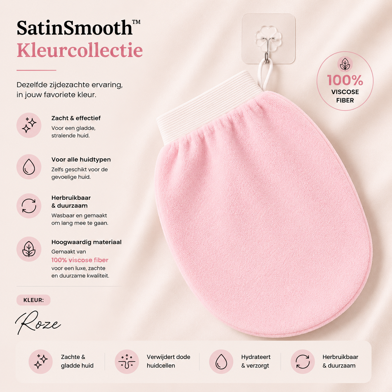 SatinSmooth™ Scrubhandschoen