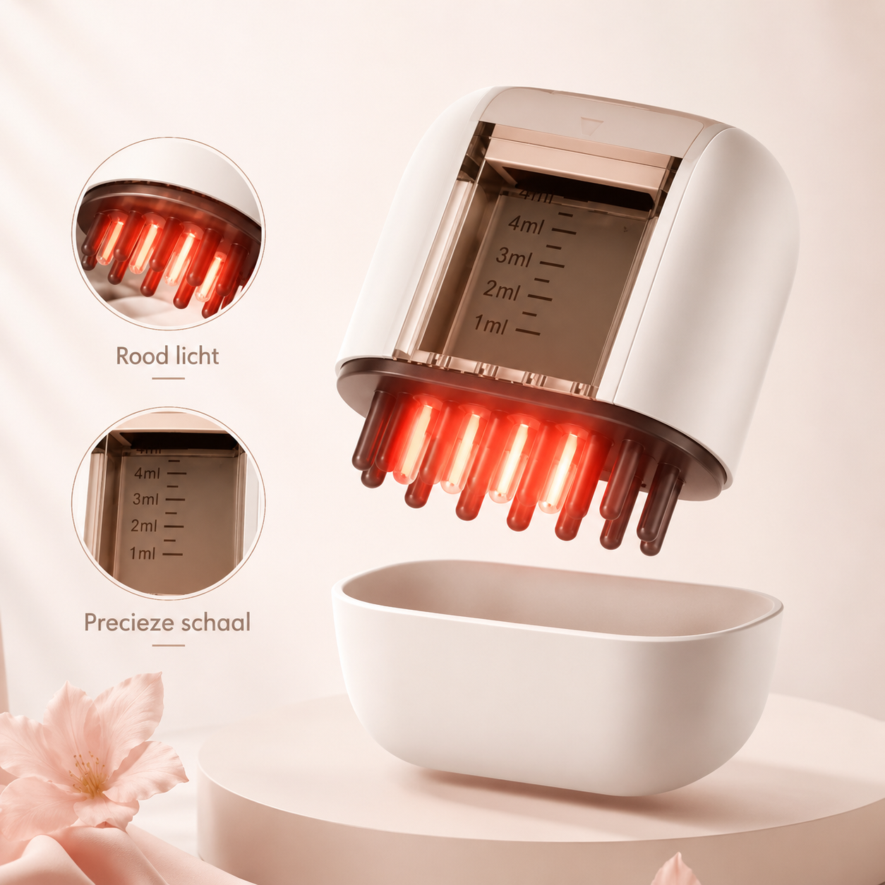 ScalpCare™ Applicator – Gerichte verzorging, gelijkmatige verdeling.
