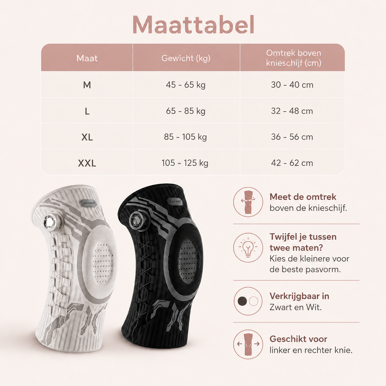 StepSure™ Kniebrace – Blijf bewegen. Voel meer steun. Stap met meer vertrouwen.