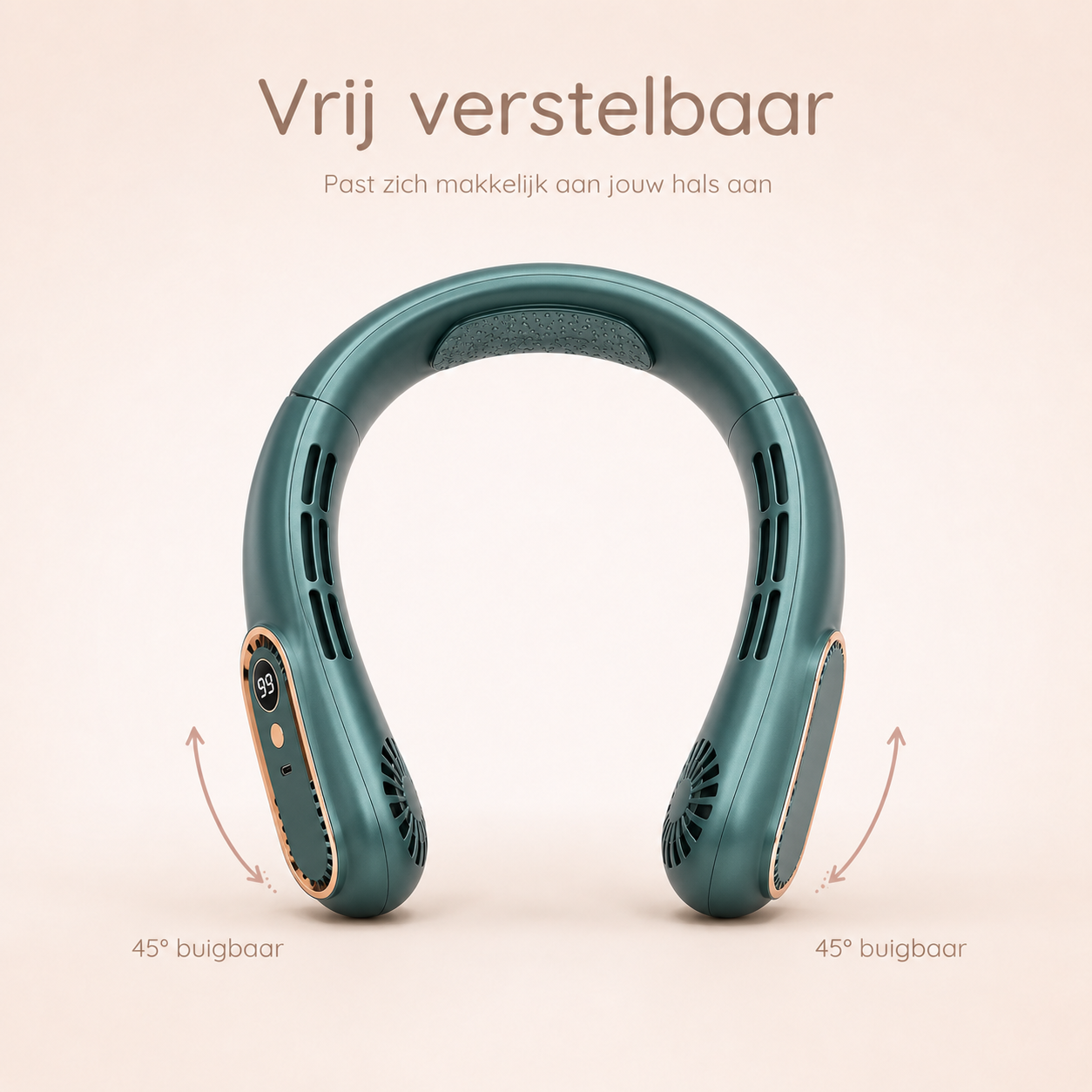 CoolWave™ Nekventilator – Frisse verkoeling, waar je ook bent.