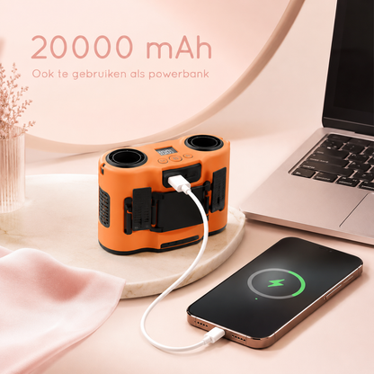 CoolClip™ Tailleventilator – Handsfree verkoeling op warme dagen.