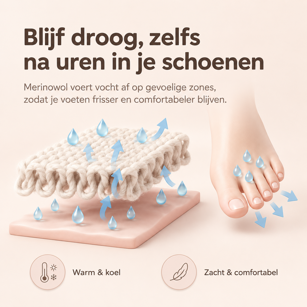 WalkFree™ Teensokken