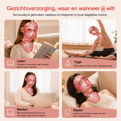 LumiLift™ Face & Neck Mask – Zie er weer zo fris uit als je je voelt.
