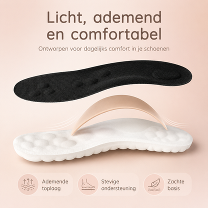 StepRelief™ Comfortzolen — Meer steun. Minder vermoeide voeten.