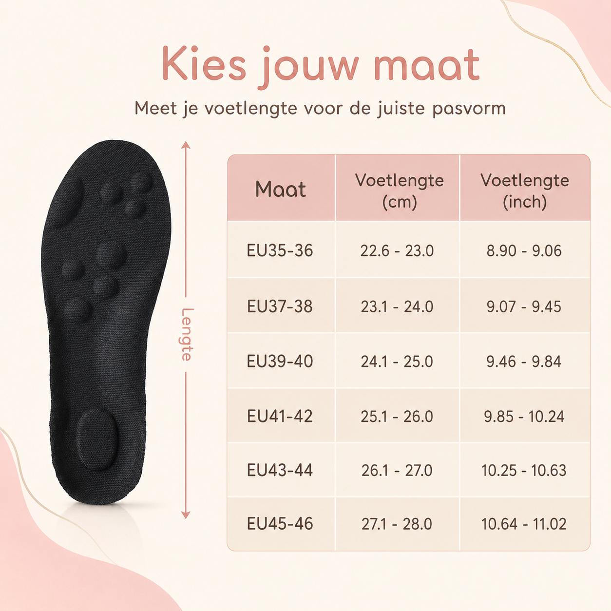 StepRelief™ Comfortzolen — Meer steun. Minder vermoeide voeten.