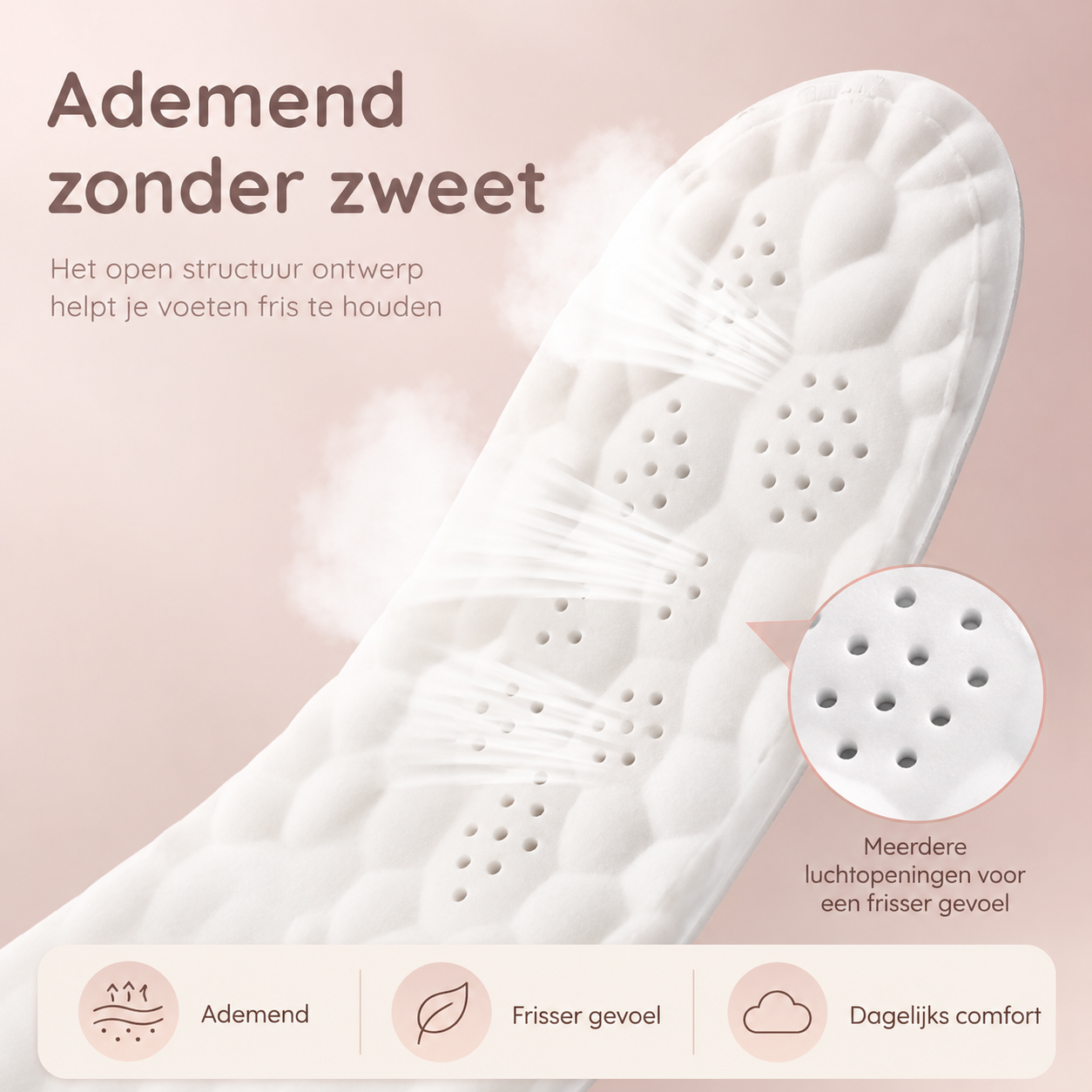 StepRelief™ Comfortzolen — Meer steun. Minder vermoeide voeten.