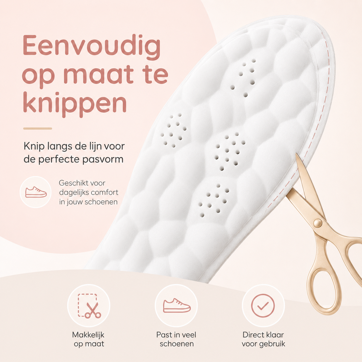 StepRelief™ Comfortzolen — Meer steun. Minder vermoeide voeten.
