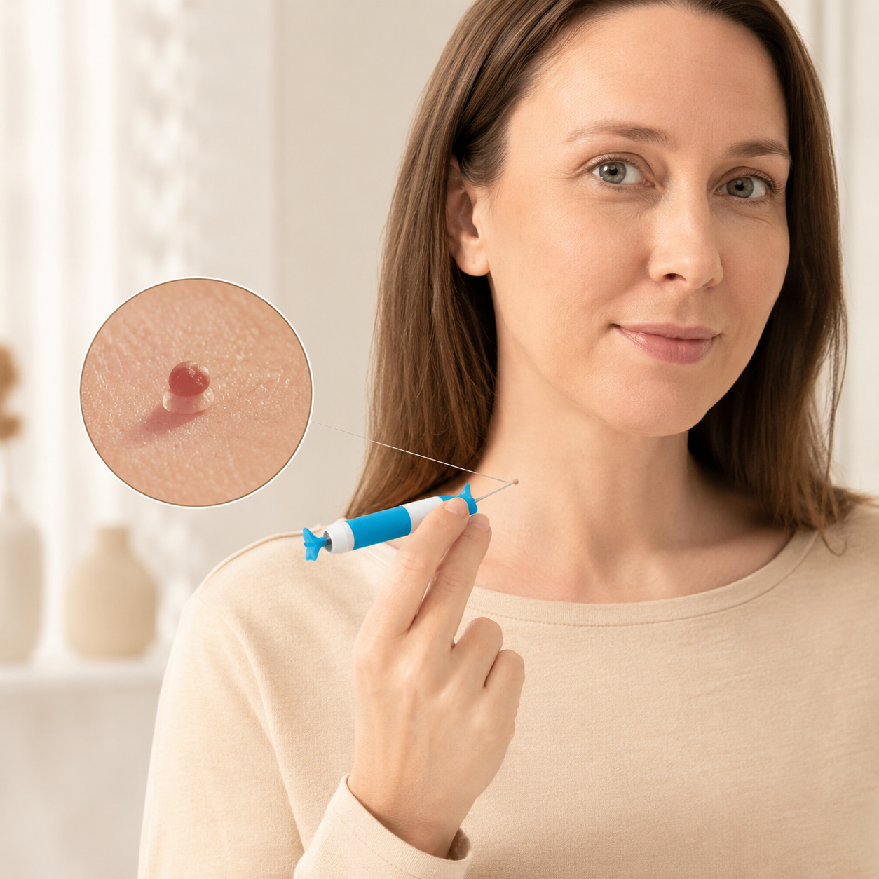 TagAway™ Huidtag Verwijderingsset — Klein voor een ander. Storend voor jou.