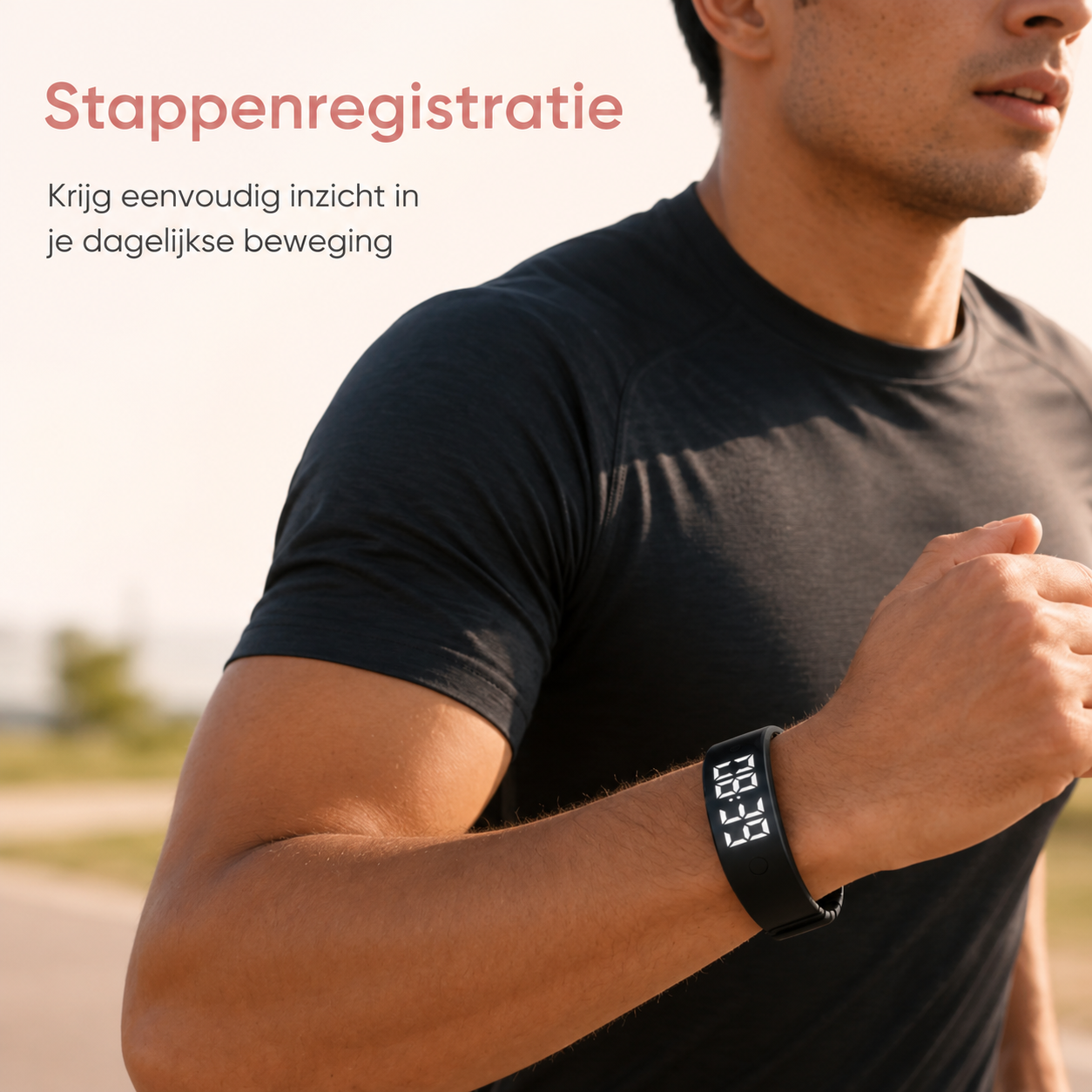 Movira™ Activiteitsarmband — Zie je stappen. Voel je vooruitgang.