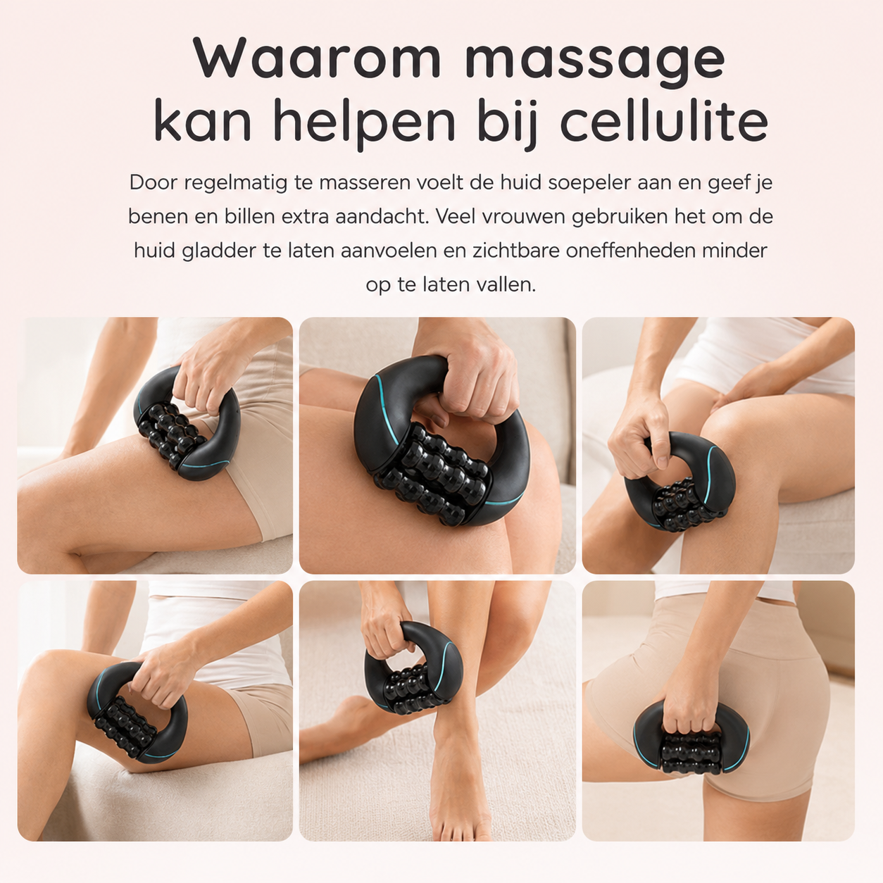 RollRelief™ Massageroller — Rol de spanning van je af.