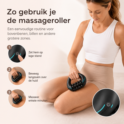 RollRelief™ Massageroller — Rol de spanning van je af.
