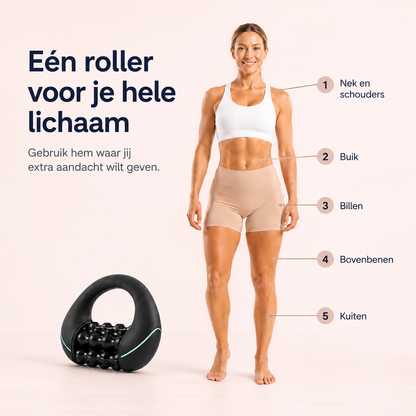 RollRelief™ Massageroller — Rol de spanning van je af.