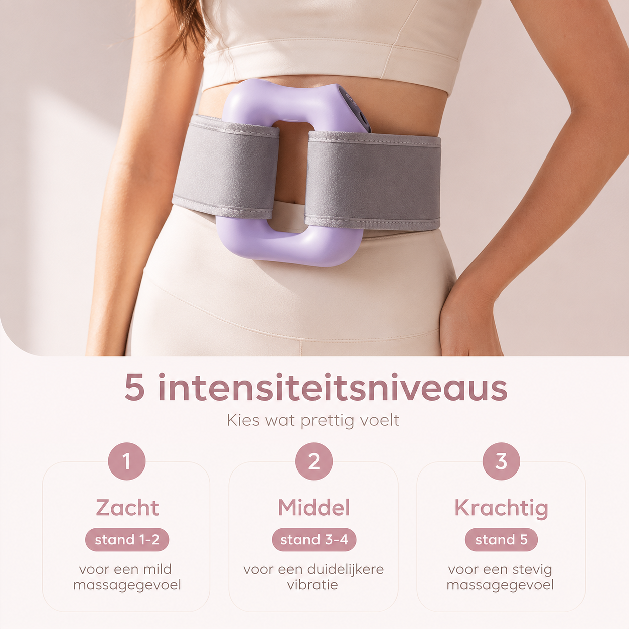 WarmRelief™ Massagering — Verwarmende massage waar jij het nodig hebt.