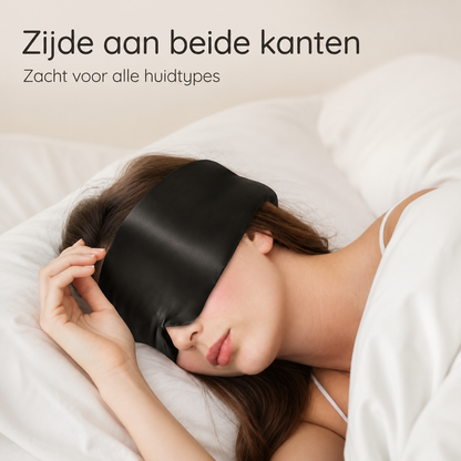 SilkShade™ Zijden Slaapmasker — Maak het donker wanneer jij wilt slapen.