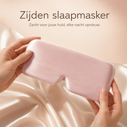 SilkShade™ Zijden Slaapmasker — Maak het donker wanneer jij wilt slapen.