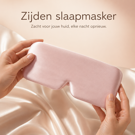 SilkShade™ Zijden Slaapmasker — Maak het donker wanneer jij wilt slapen.