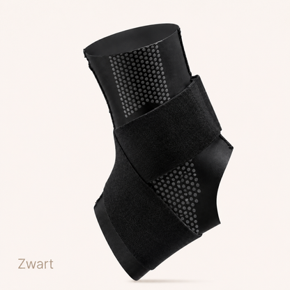 SteadyStep™ Enkelsteun — Verstelbare steun die met je meebeweegt.