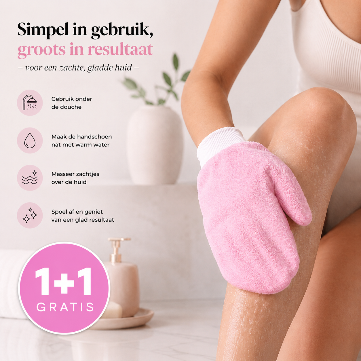 SatinSmooth™ Scrubhandschoen