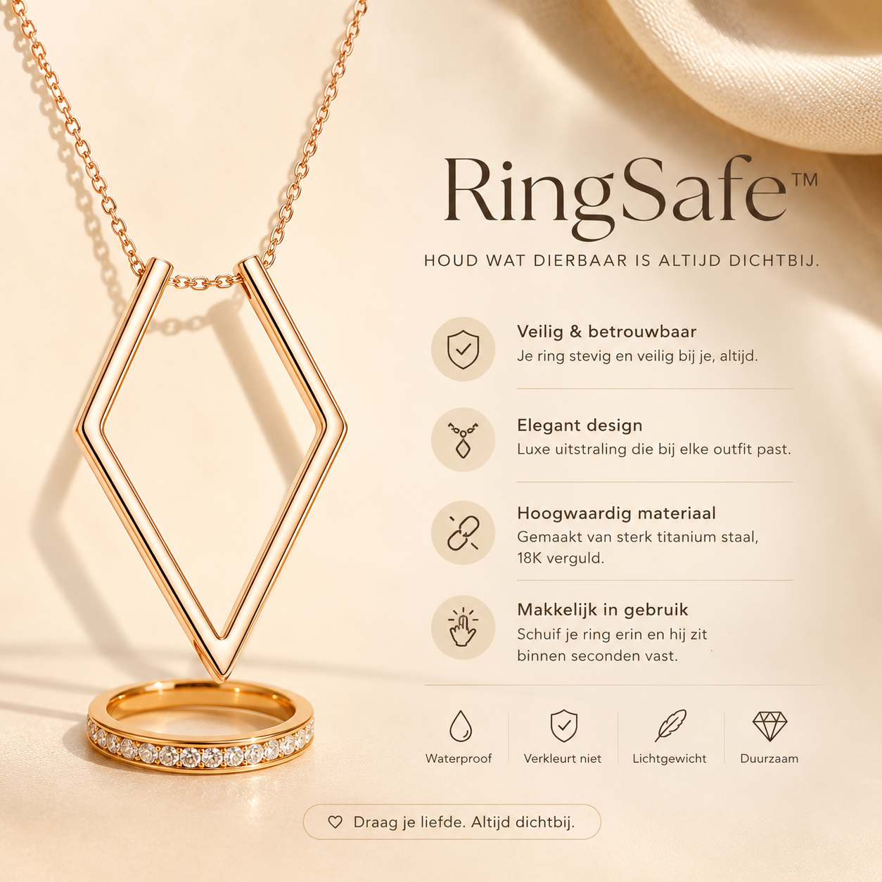 RingSafe™ Ringhouder
