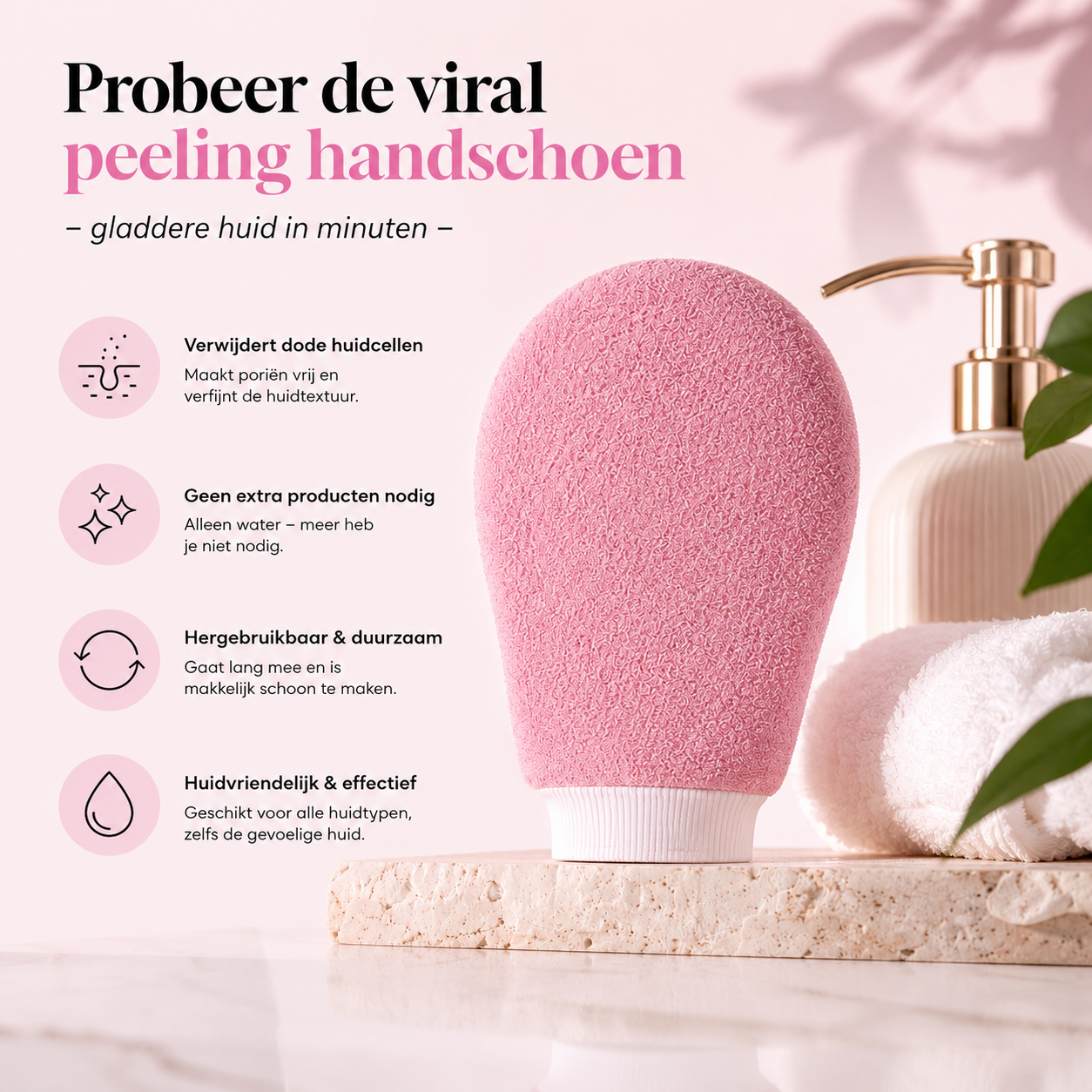 SatinSmooth™ Scrubhandschoen