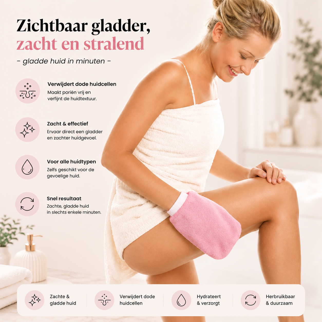 SatinSmooth™ Scrubhandschoen