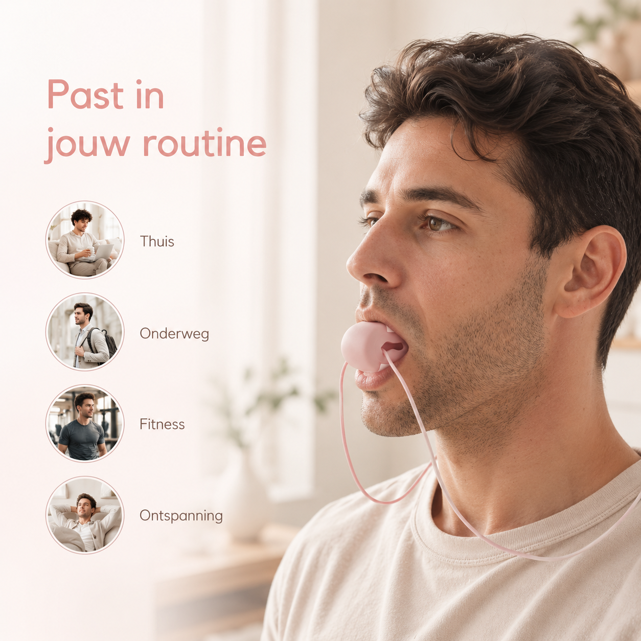 JawCore™ Kaaktrainer – Voor gerichte training van je kauwspieren.