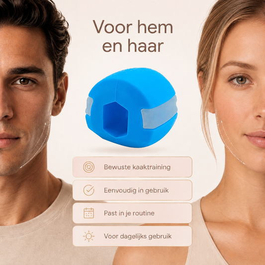JawCore™ Kaaktrainer – Voor gerichte training van je kauwspieren.