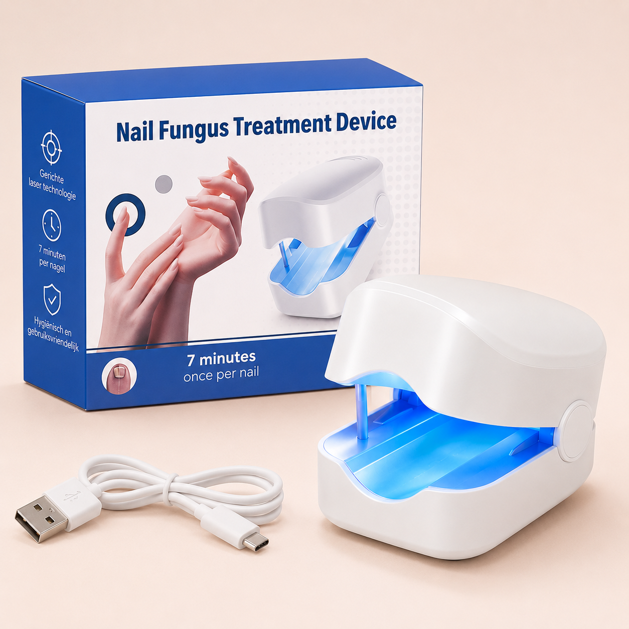 LumiNailRestore™ Nagelhersteller – Gezonde nagels zonder schaamte.