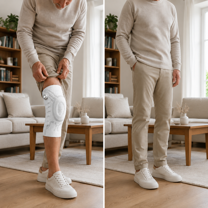 StepSure™ Kniebrace – Blijf bewegen. Voel meer steun. Stap met meer vertrouwen.