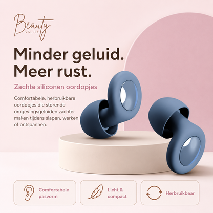 CalmLoop™ Ear Plugs — Minder geluid, meer rust.