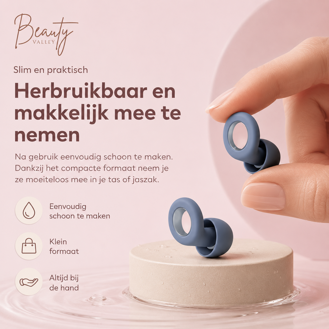 CalmLoop™ Ear Plugs — Minder geluid, meer rust.