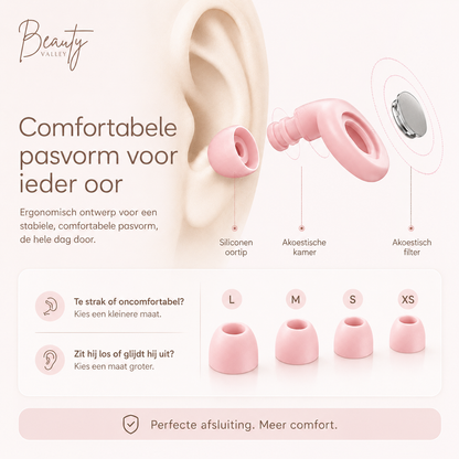 CalmLoop™ Ear Plugs — Minder geluid, meer rust.
