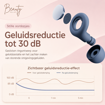 CalmLoop™ Ear Plugs — Minder geluid, meer rust.