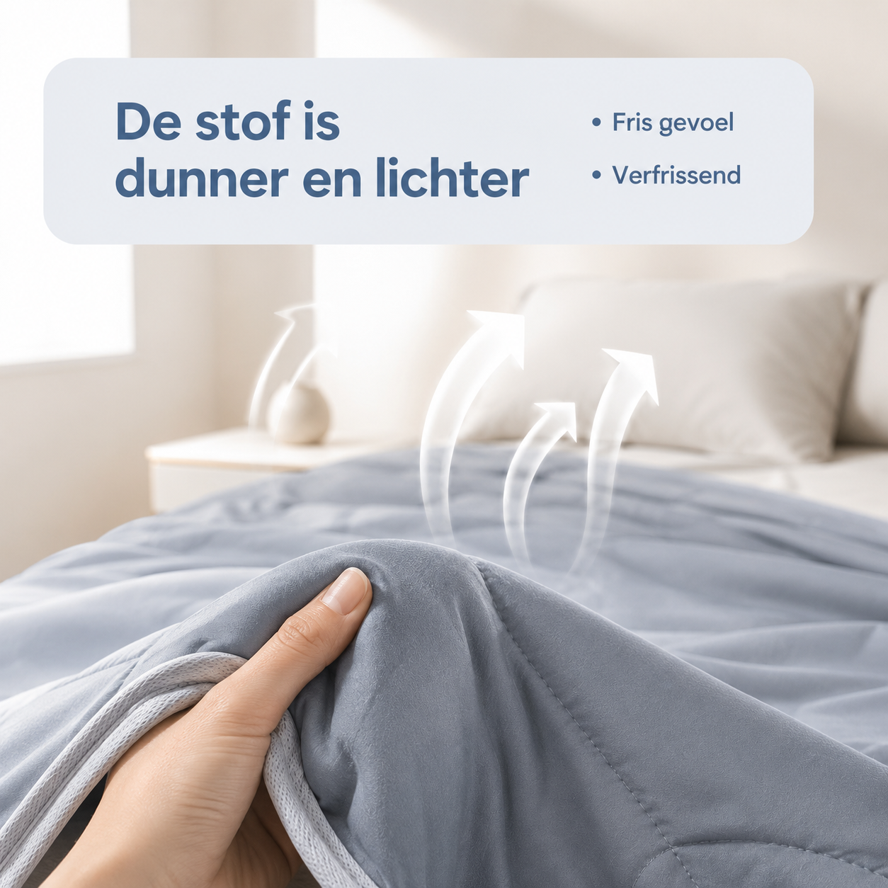 CoolBed™ Koelend Zomerdekbed — Koel slapen. Comfortabel toegedekt.