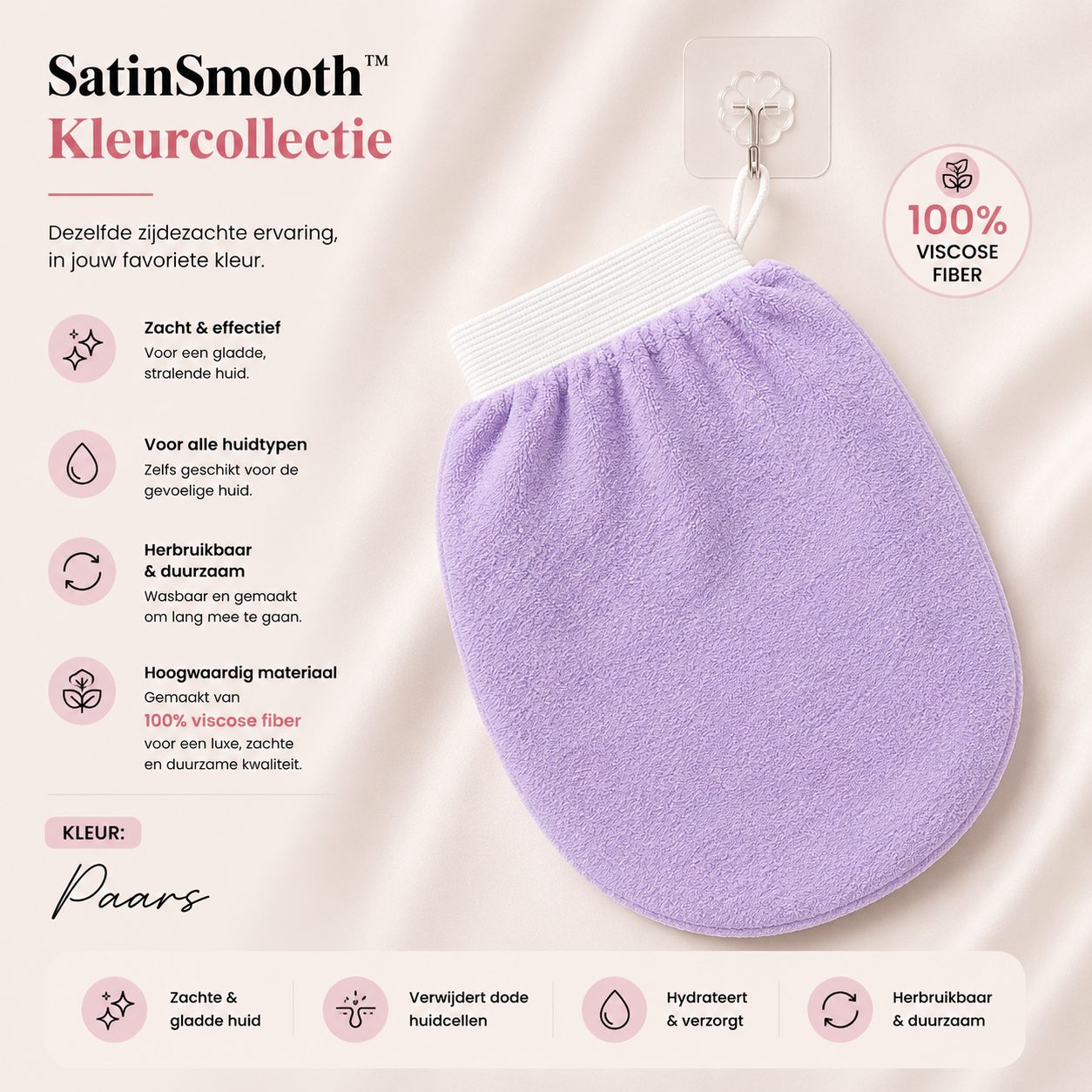 SatinSmooth™ Scrubhandschoen