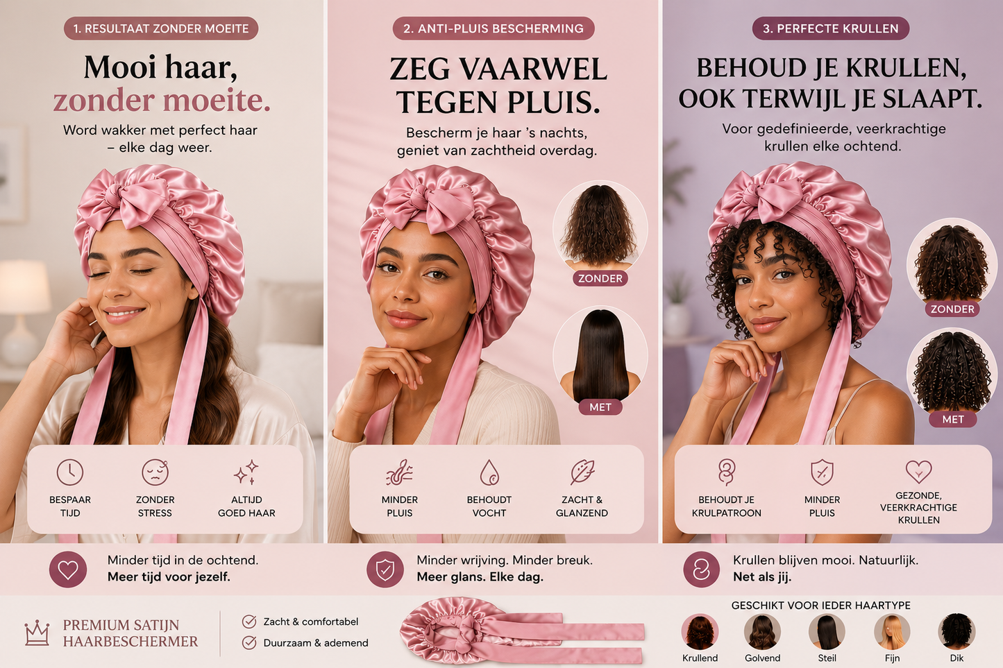 WakeUpSilk™ Haarbeschermer