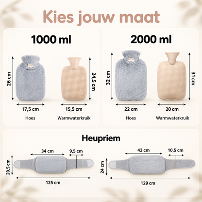 CozyHeat™ Warmwaterkruik — Comfort begint met warmte.