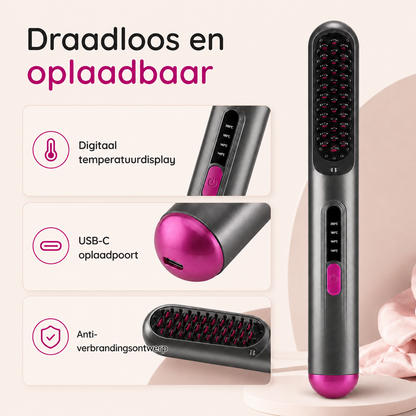 SmoothBrush™ Stijlborstel — Makkelijk glad. Mooi verzorgd.