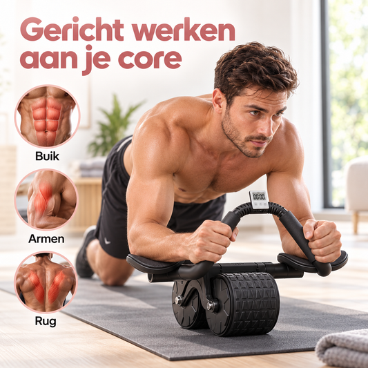 CoreRoll™ AB Roller — Coretraining zonder gedoe.