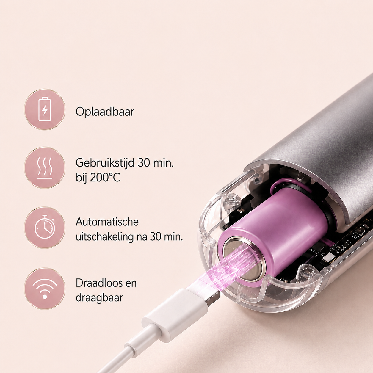 SmoothBrush™ Stijlborstel — Makkelijk glad. Mooi verzorgd.