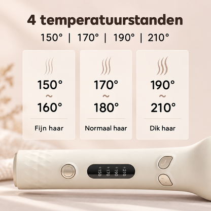 CurlMate™ Automatische Krultang — Jouw makkelijke weg naar mooie krullen.