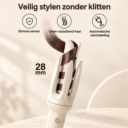 CurlMate™ Automatische Krultang — Jouw makkelijke weg naar mooie krullen.